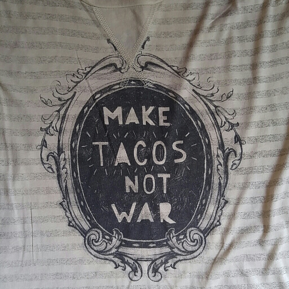 Make Tacos Not War Tee - Picture 3 of 10