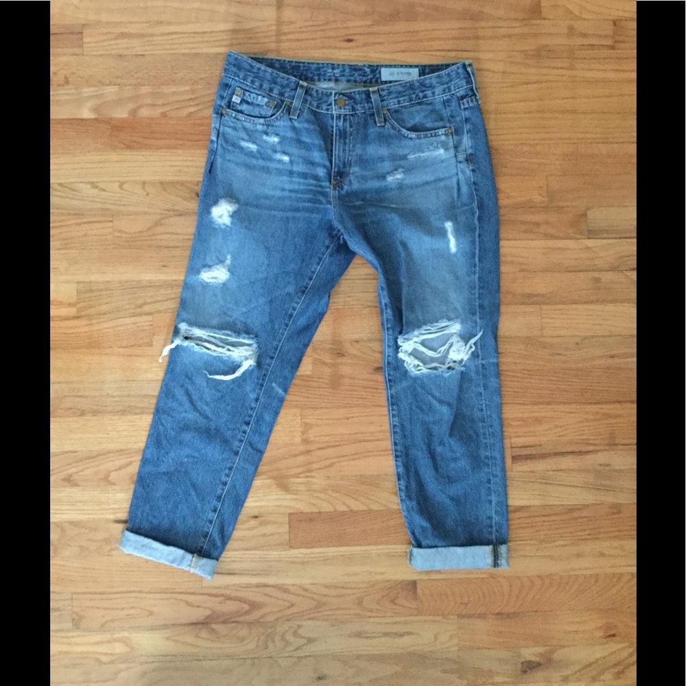 AG Jeans beau slouchy skinny