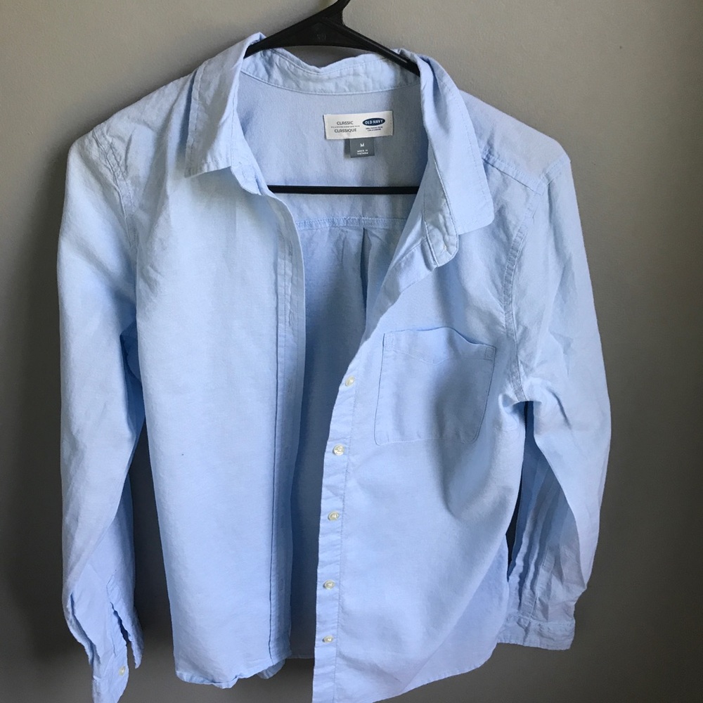 Old Navy button up chambray top