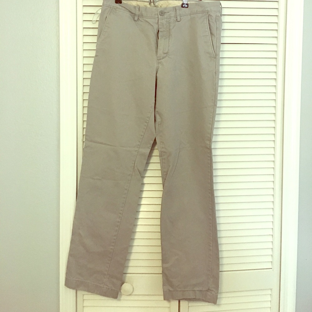 Jcrew Mens Grey Chinos.