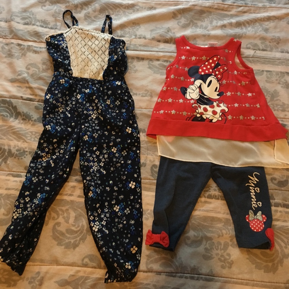 Romper and Disney set