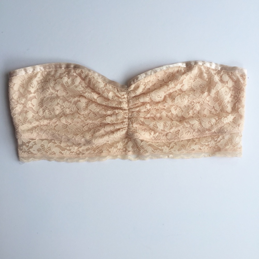 Aerie Lace Bandeau Strapless Bralette