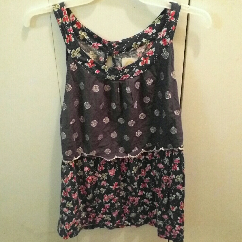 Anthro peplum tank