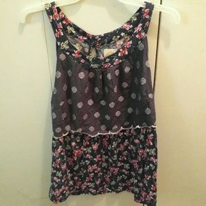 Anthro peplum tank