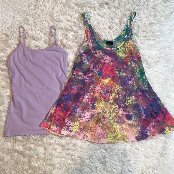 Purple & rainbow tops - Picture 6 of 7