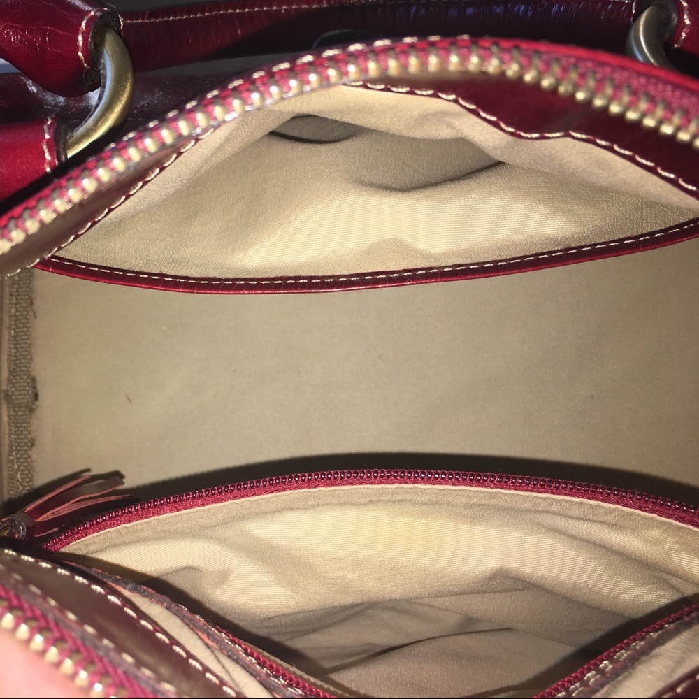 WINE RED HANDBAG - Picture 6 of 6