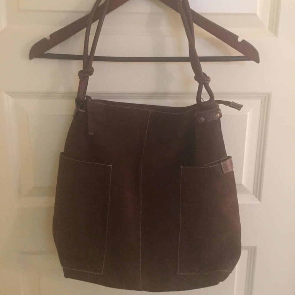 Suede Ellington Handbag