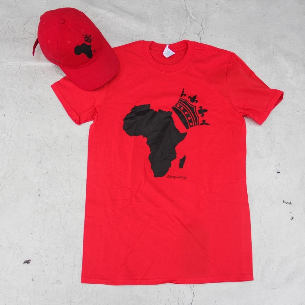 Flyking African Map Nation Tee