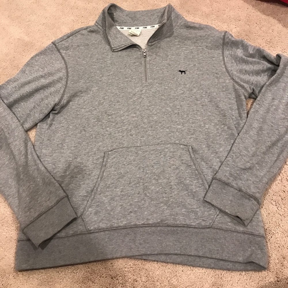 Grey Victoria's Secret Pink Sweater