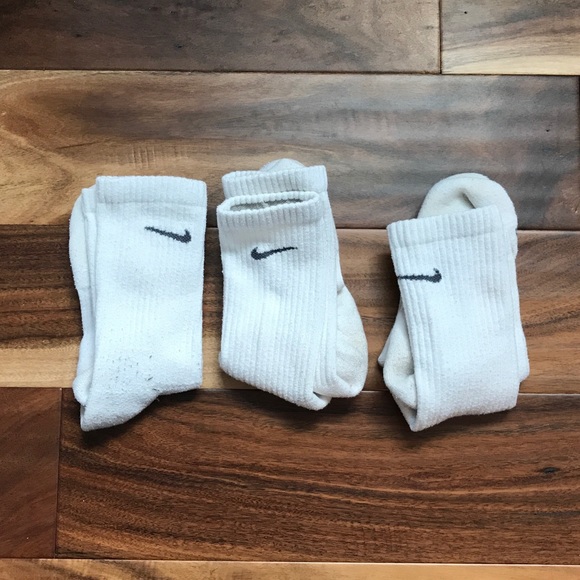 nike crew socks on feet