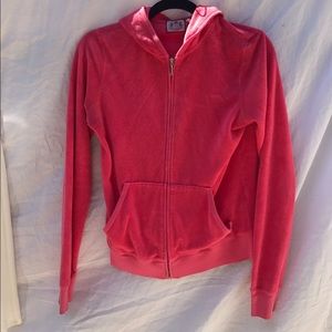 vintage juicy couture terry hoodie large