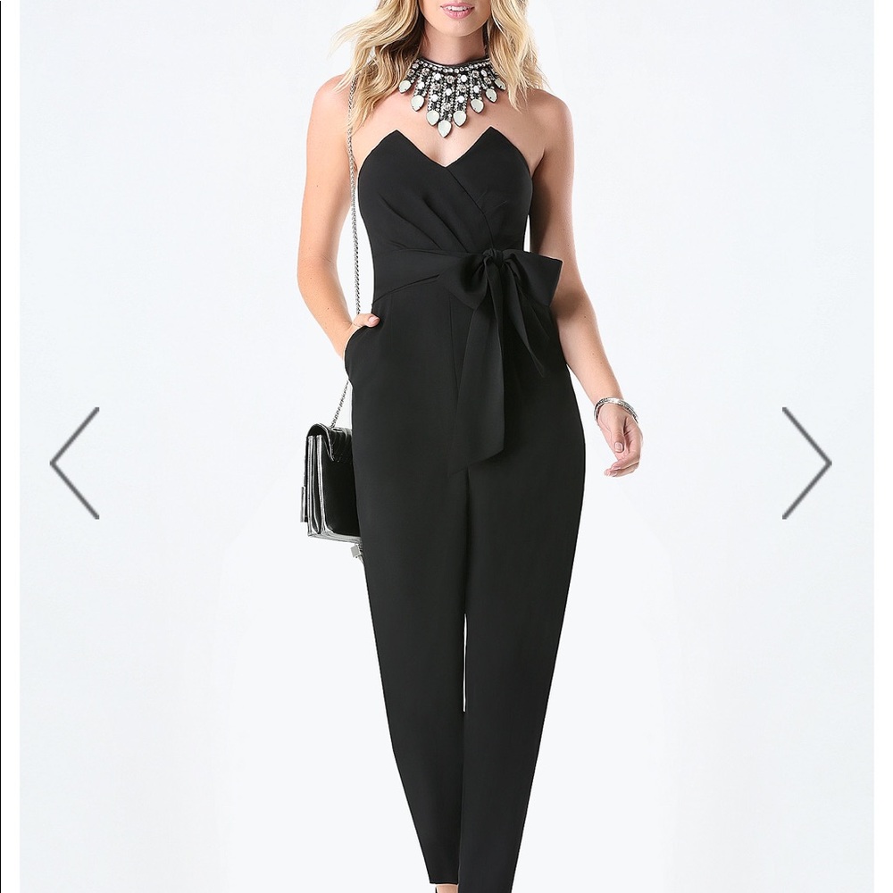 Bebe one piece black