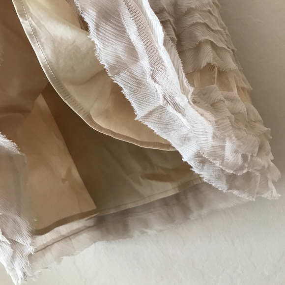 beautiful one shoulder layered dress silk material - Picture 7 of 8