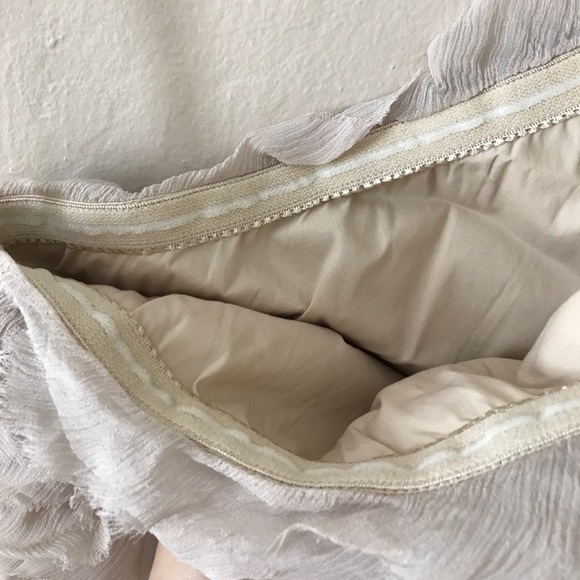 beautiful one shoulder layered dress silk material - Picture 4 of 8