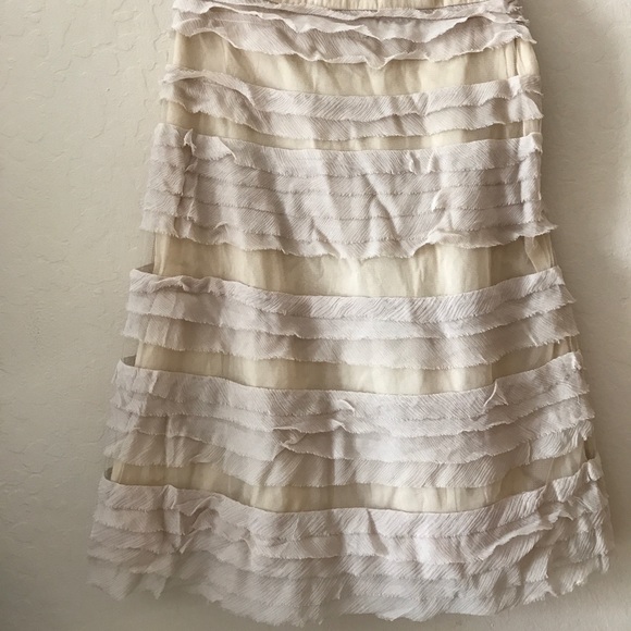 beautiful one shoulder layered dress silk material - Picture 8 of 8