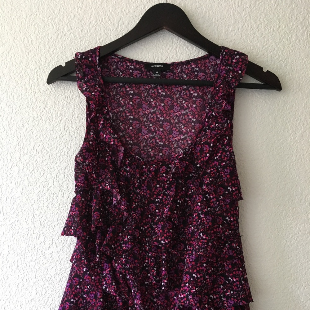 Express ruffled blouse
