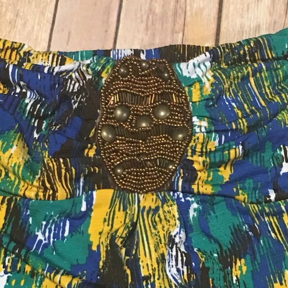 NWT Zigzag Print Tube Top - Picture 3 of 5