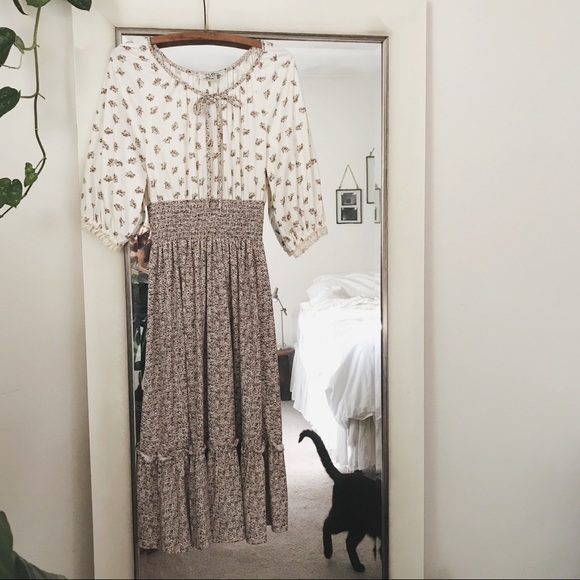 Vintage Dresses & Skirts - VINTAGE/ 70s prairie dress