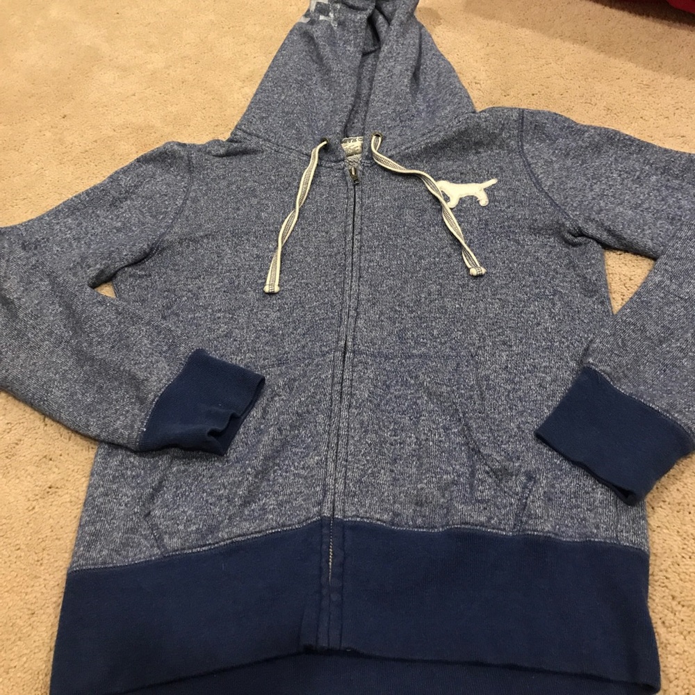 Victoria's Secret Pink zip up hoodie