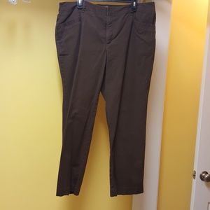 Caribbean Joe twill pants 16w