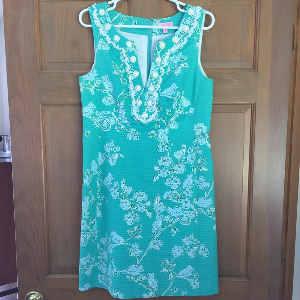Teal Lilly Shift