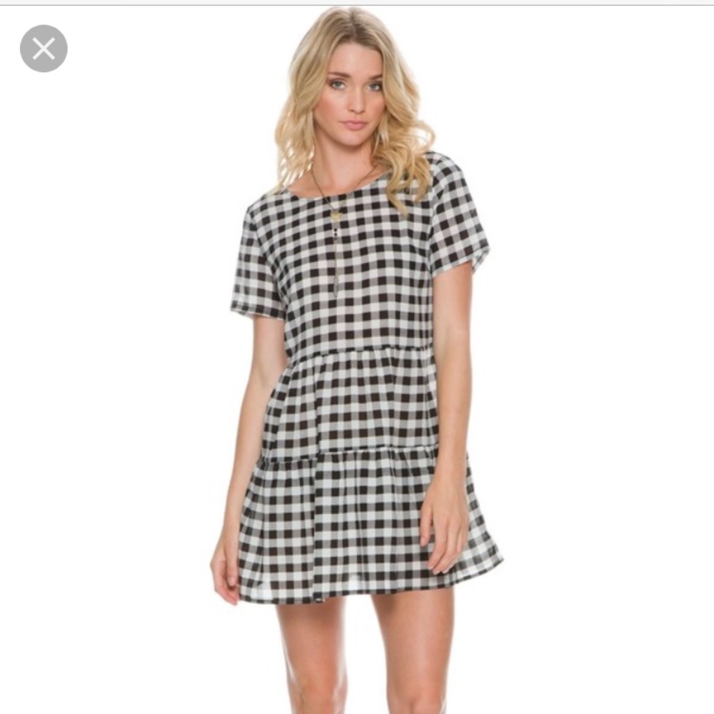 Glamorous Gingham Dress