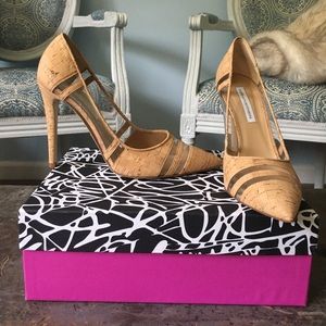 DVF Cork Becca Too Pumps