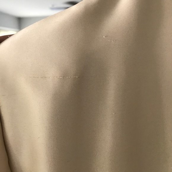 Classic Ann Taylor Silk Overcoat - Picture 5 of 8