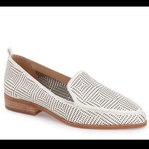 Vince Camuto Kade cutout loafer white size 8
