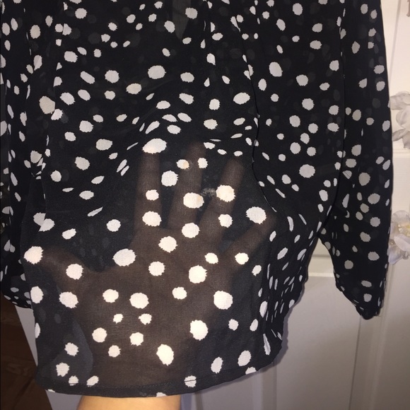 Polkadot sheer top - Picture 3 of 3