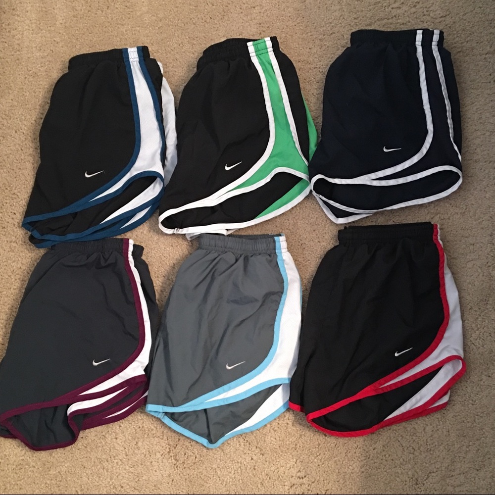 Nike running shorts - 6 pair