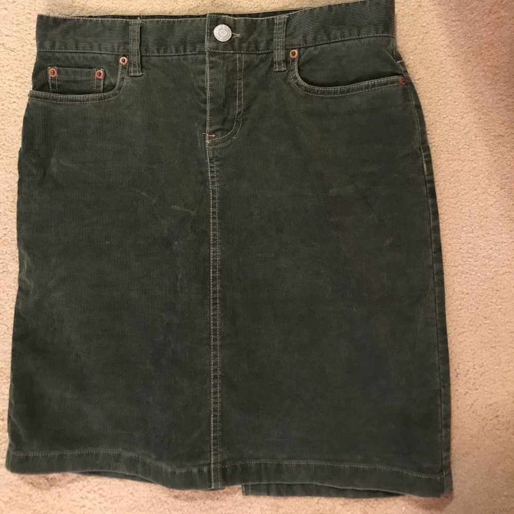 Corduroy skirt