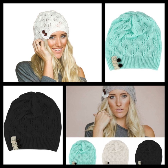 ⭐️ Clearance- Women's Knit Beanie Hat - Picture 2 of 3