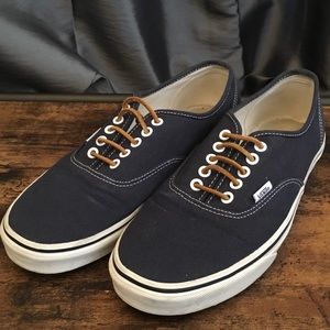 Navy Blue Vans "Off-The-Wall"