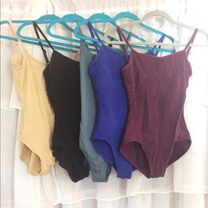 5 leotards