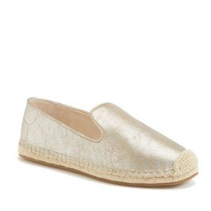 Vince Camuto Driston Espadrille gold size 8