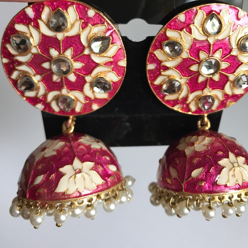 Beautiful hand painted Indian jewelry