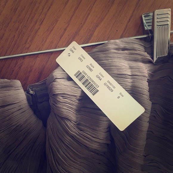 jcrew Nadia dress in chiffon (gray) - Picture 2 of 3