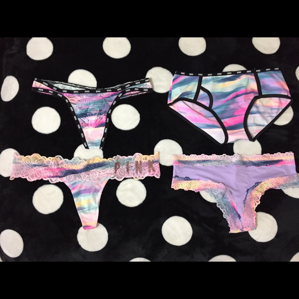 Victoria's Secret PINK Panty Bundle Medium