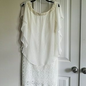 Off white dress