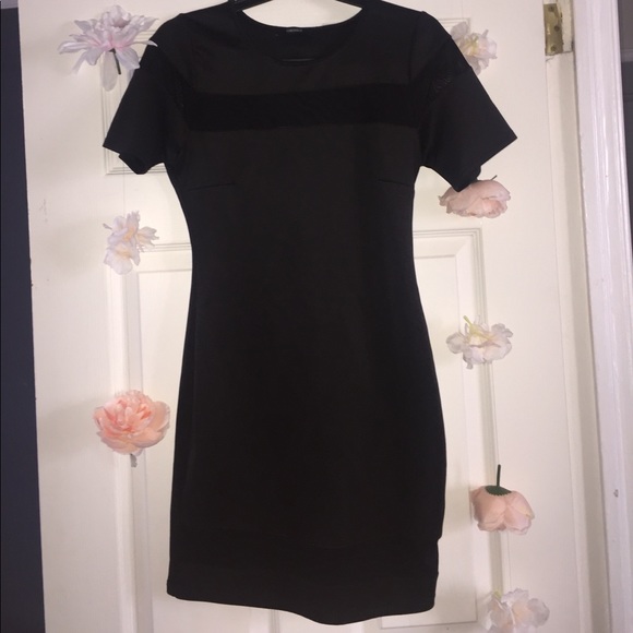 Black midi dress - Picture 1 of 5