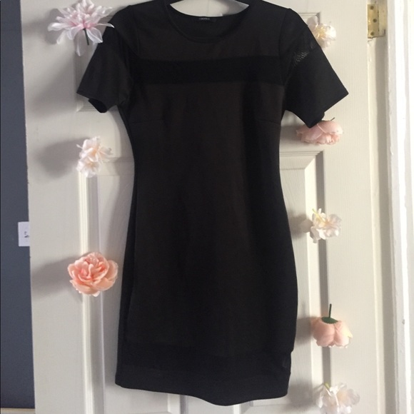 Black midi dress - Picture 2 of 5