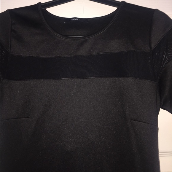 Black midi dress - Picture 4 of 5