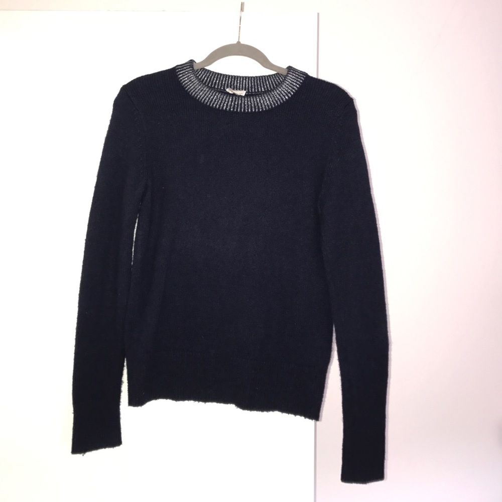 GAP navy blue wool sweater
