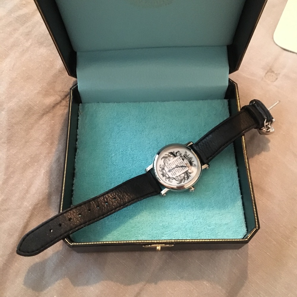 Juicy Couture leather watch