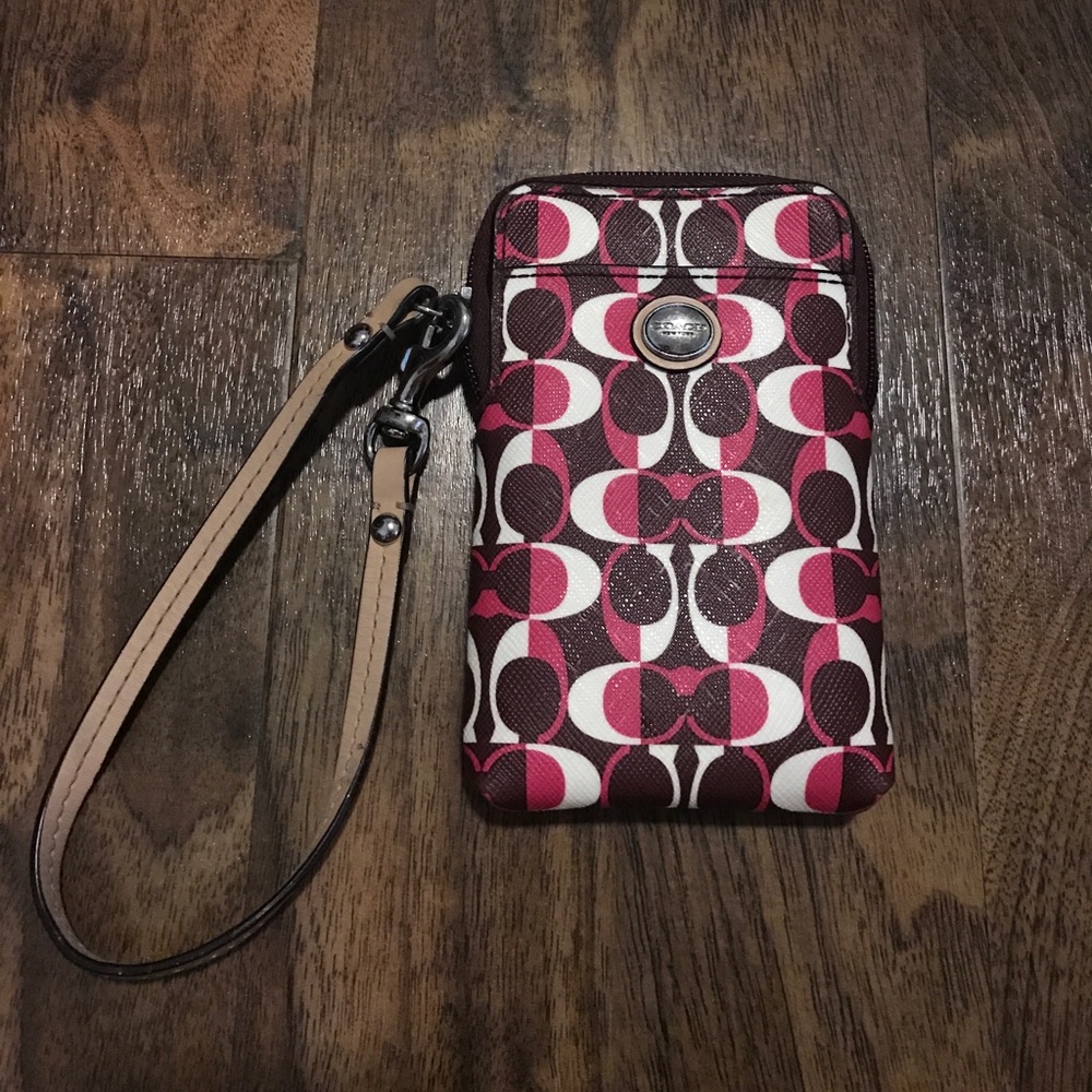 Coach wristlet