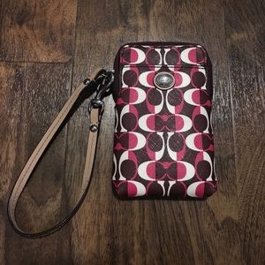 Coach wristlet
