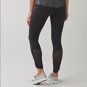 Lululemon mesh detail leggings