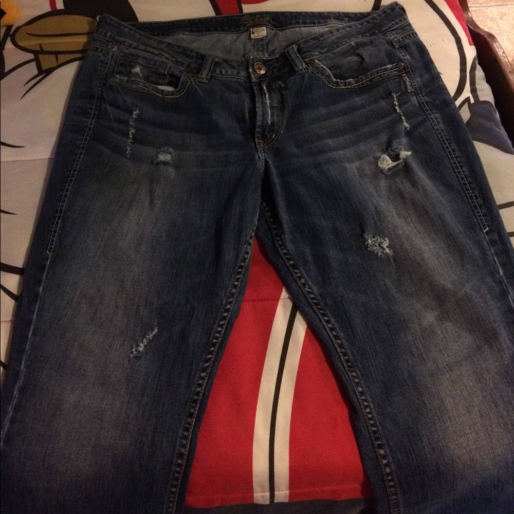 Silver Lola jeans