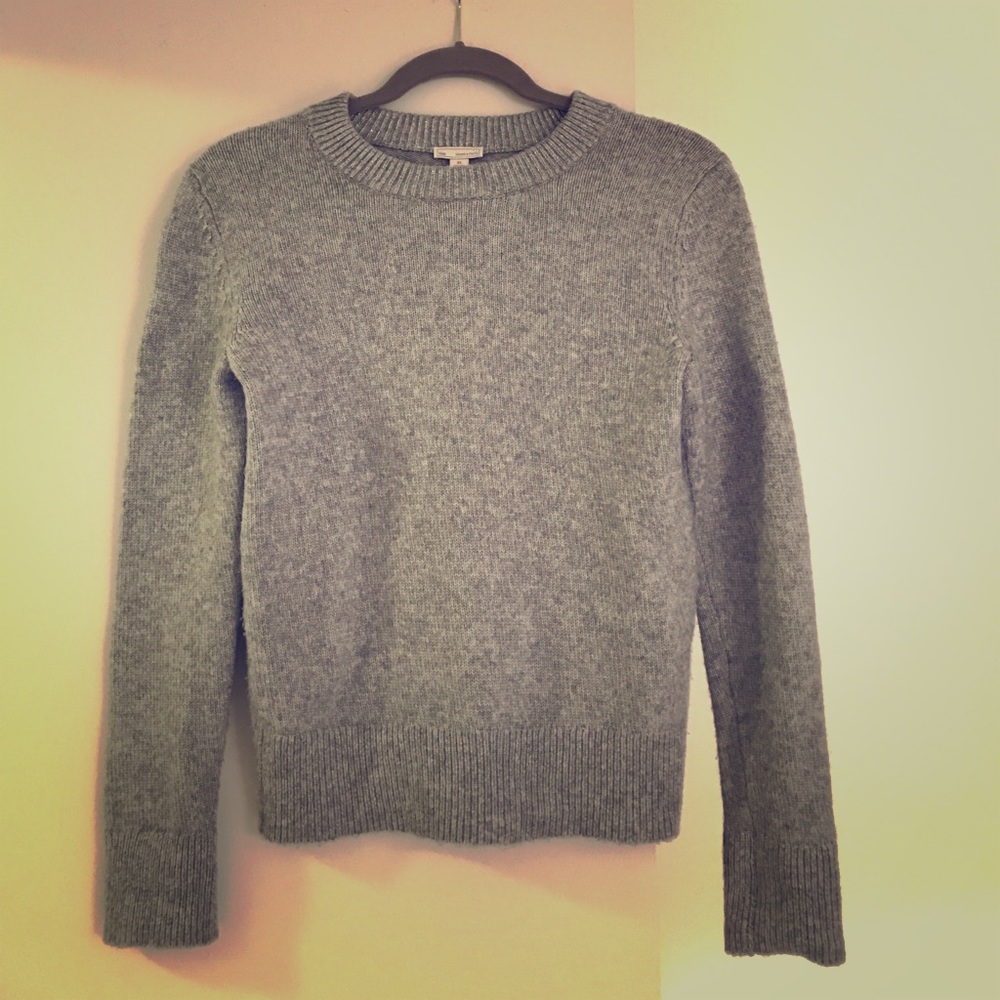 Grey wool GAP sweater